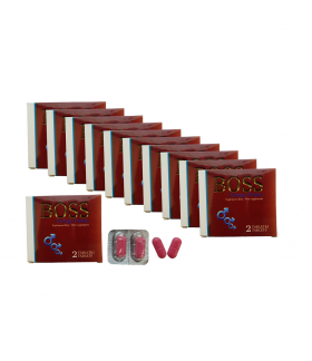 zestaw tabletek na erekcje czerwony boss energy power ginseng