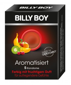 Prezerwatywy Smakowe i Kolorowe Billy Boy Aromatisiert 5 szt sexshop kielce