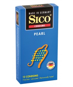 Prezerwatywy z wypustkami Sico Pearl 12 szt