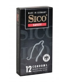 Klasyczne Prezerwatywy Sico Safety 12 sztuk